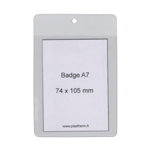 porte badge souple pour A7